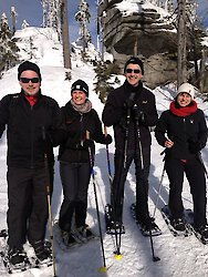 Schneeschuhwandern im Bayerischen Wald